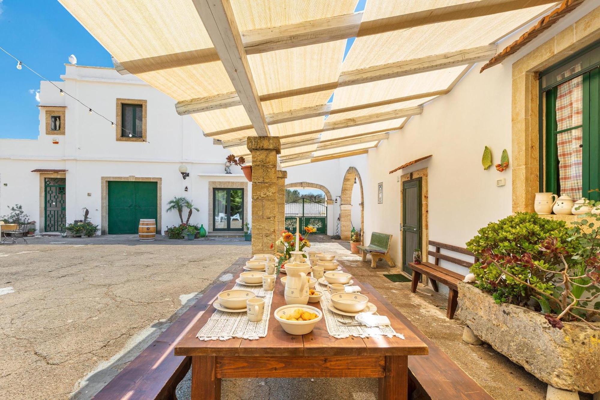 Masseria Sierri By Perle Di Puglia San Pancrazio Salentino Eksteriør bilde